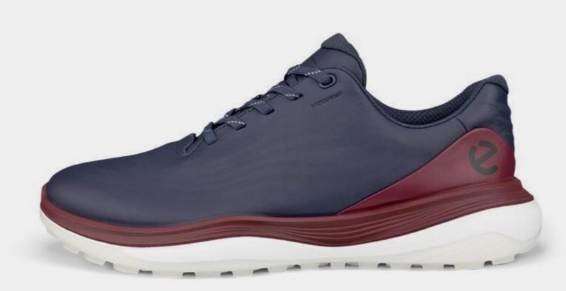 Ecco LT1 męskie buty golfowe, granatowe