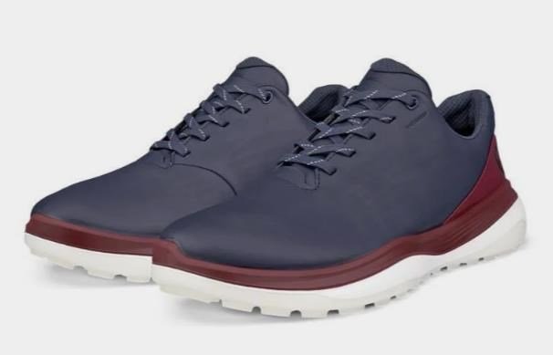 Ecco LT1 męskie buty golfowe, granatowe