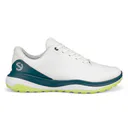 Ecco LT1 męskie buty golfowe, white/baygreen
