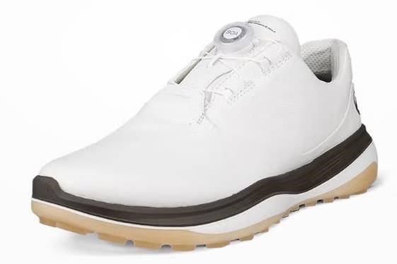 Ecco LT1 Boa męskie buty golfowe, white/tarmac