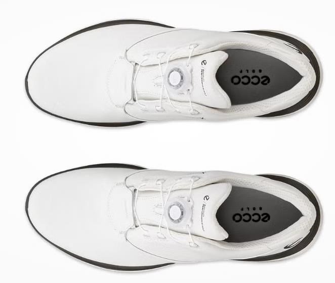Ecco LT1 Boa męskie buty golfowe, white/tarmac