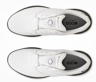 Ecco LT1 Boa męskie buty golfowe, white/tarmac