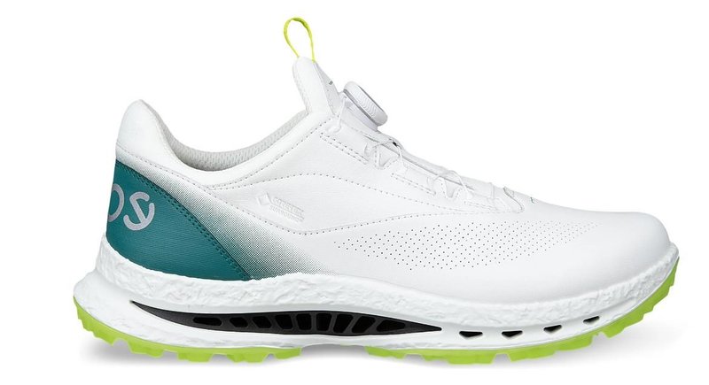 Ecco Biom C5 Boa męskie buty golfowe, biało/zielone