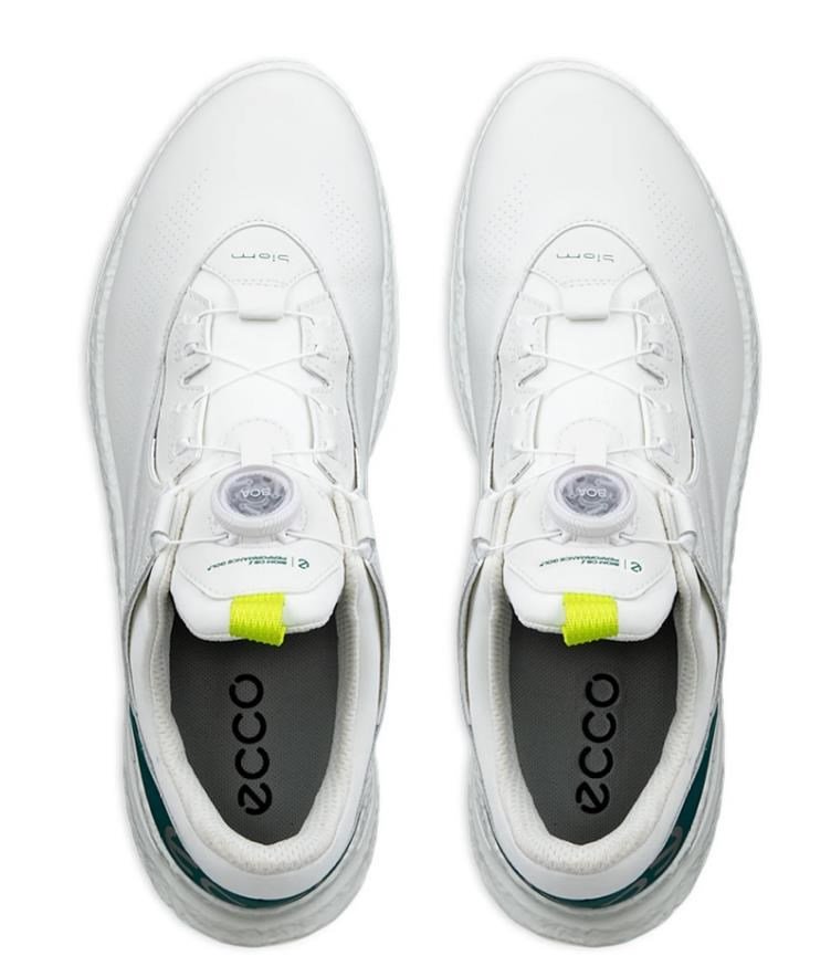 Ecco Biom C5 Boa męskie buty golfowe, biało/zielone