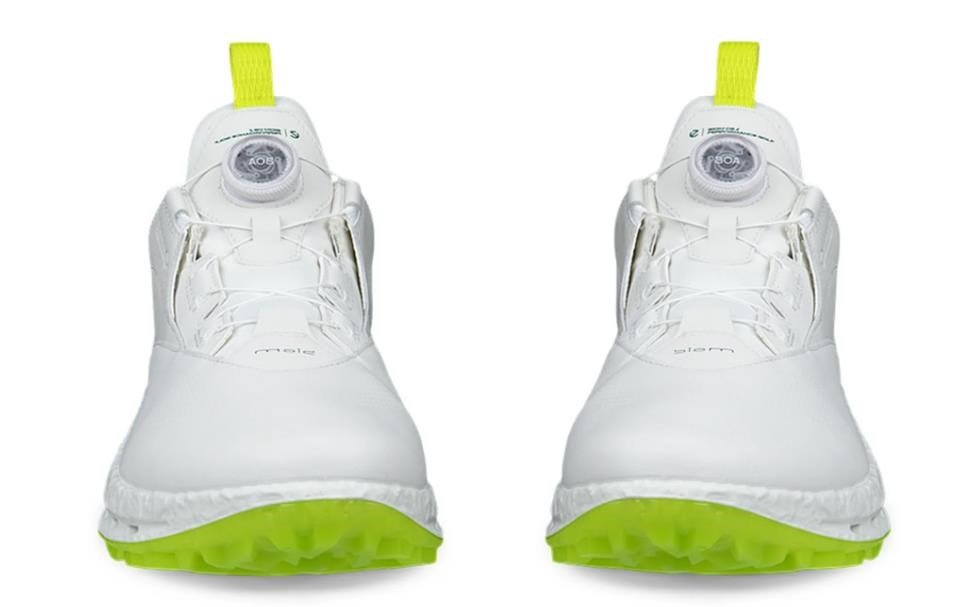 Ecco Biom C5 Boa męskie buty golfowe, biało/zielone