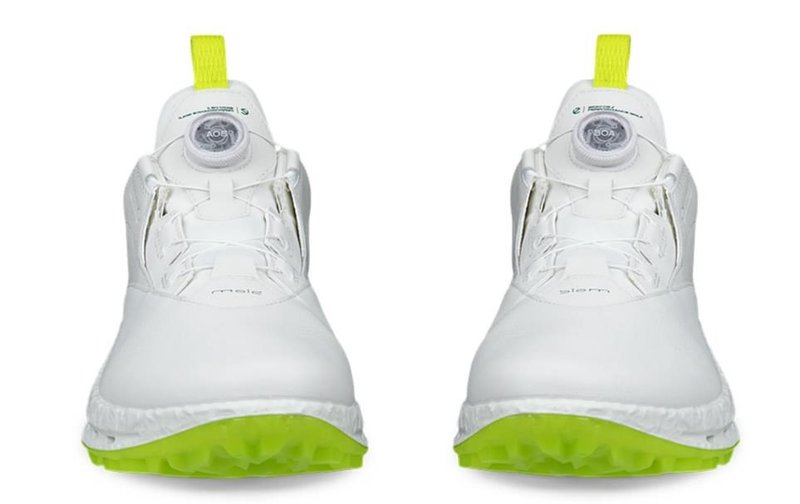 Ecco Biom C5 Boa męskie buty golfowe, biało/zielone
