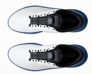 Ecco Biom H5 Boa męskie buty golfowe, white/federal blue
