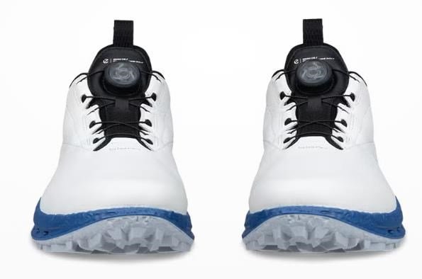 Ecco Biom H5 Boa męskie buty golfowe, white/federal blue