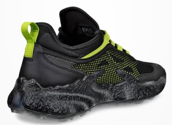 Ecco Biom H5 męskie buty golfowe, black/lime punch