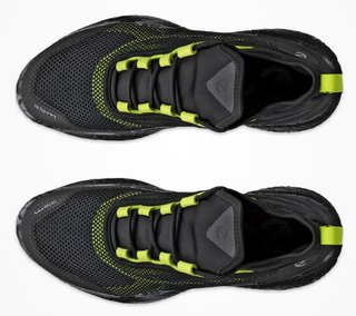 Ecco Biom H5 męskie buty golfowe, black/lime punch