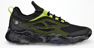 Ecco Biom H5 męskie buty golfowe, black/lime punch