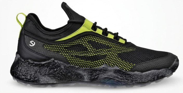 Ecco Biom H5 męskie buty golfowe, black/lime punch