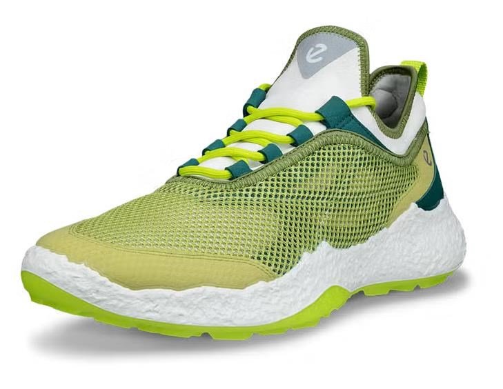 Ecco Biom H5 męskie buty golfowe, sweet pea/lime punch/baygreen