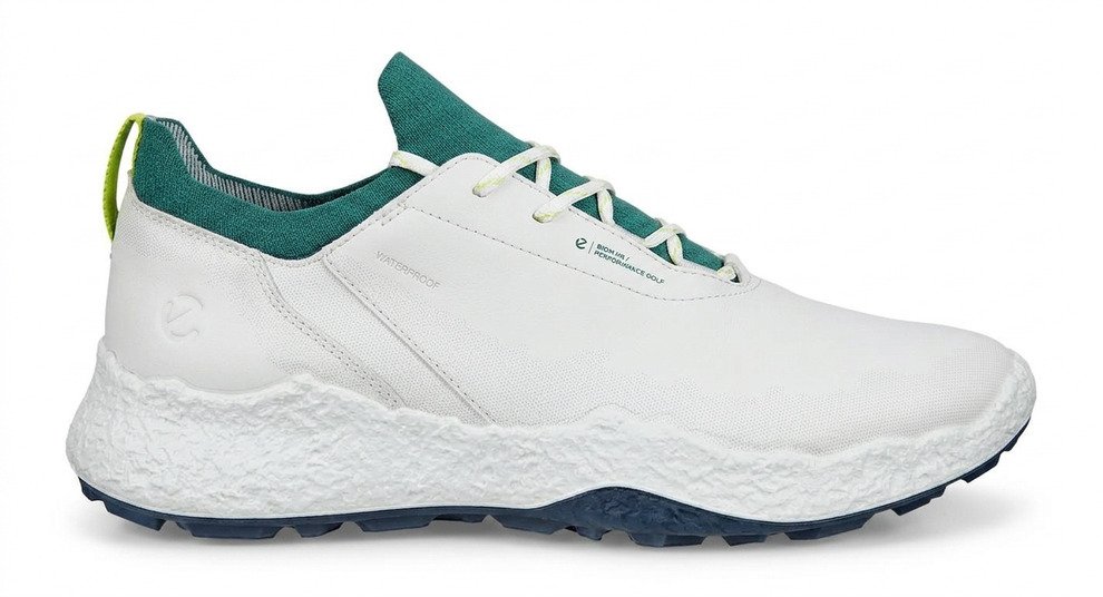 Ecco Biom H5 męskie buty golfowe, white/baygreen