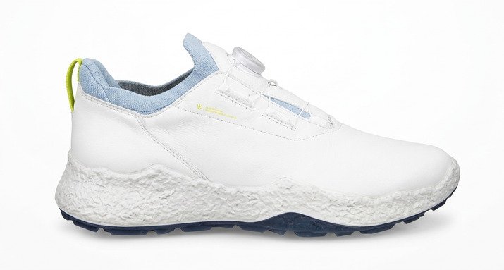 Ecco Biom H5 Boa męskie buty golfowe, white/dusty blue