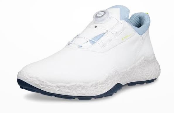 Ecco Biom H5 Boa męskie buty golfowe, white/dusty blue