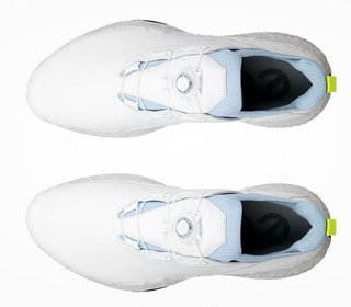 Ecco Biom H5 Boa męskie buty golfowe, white/dusty blue