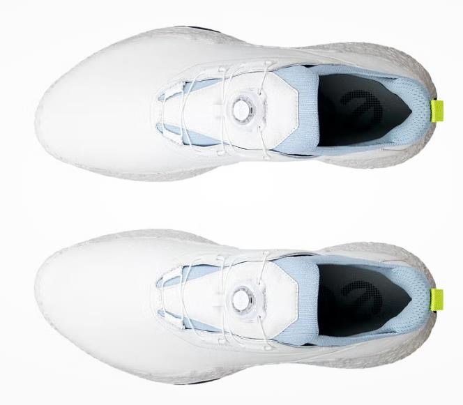 Ecco Biom H5 Boa męskie buty golfowe, white/dusty blue