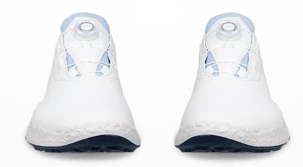 Ecco Biom H5 Boa męskie buty golfowe, white/dusty blue