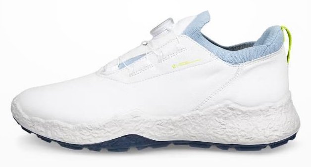 Ecco Biom H5 Boa męskie buty golfowe, white/dusty blue