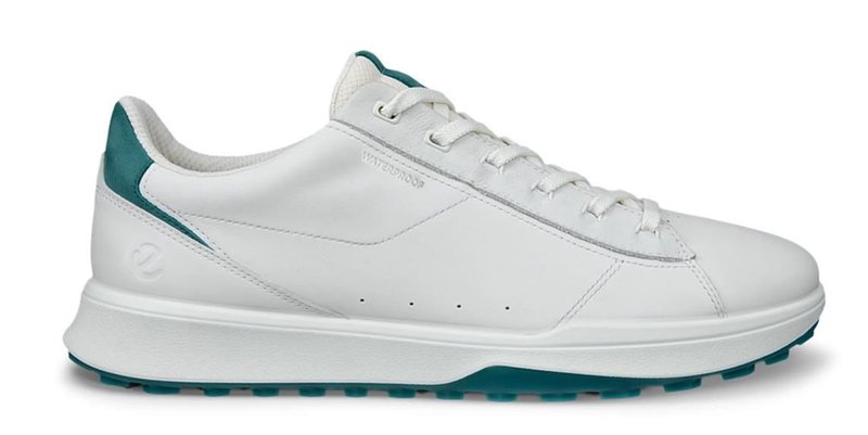 Ecco Street Vibe męskie buty golfowe, biało/zielone
