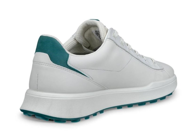 Ecco Street Vibe męskie buty golfowe, biało/zielone