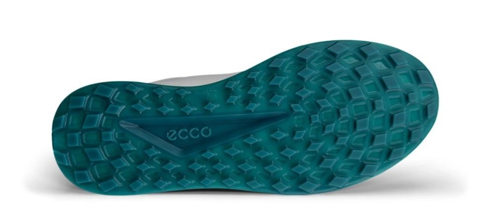 Ecco Street Vibe męskie buty golfowe, biało/zielone