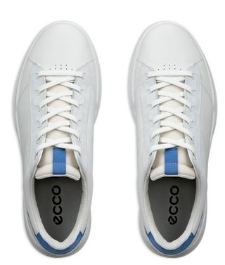 Ecco Street Vibe męskie buty golfowe, biało/niebieski