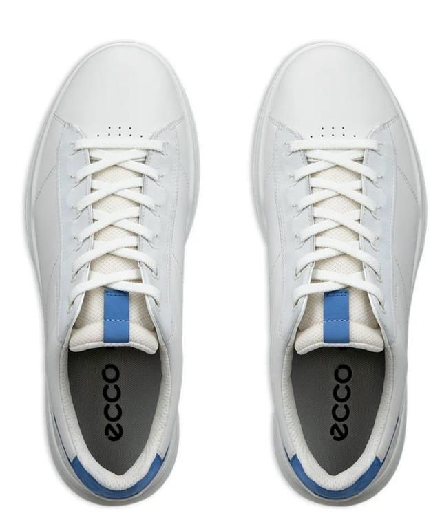 Ecco Street Vibe męskie buty golfowe, biało/niebieski