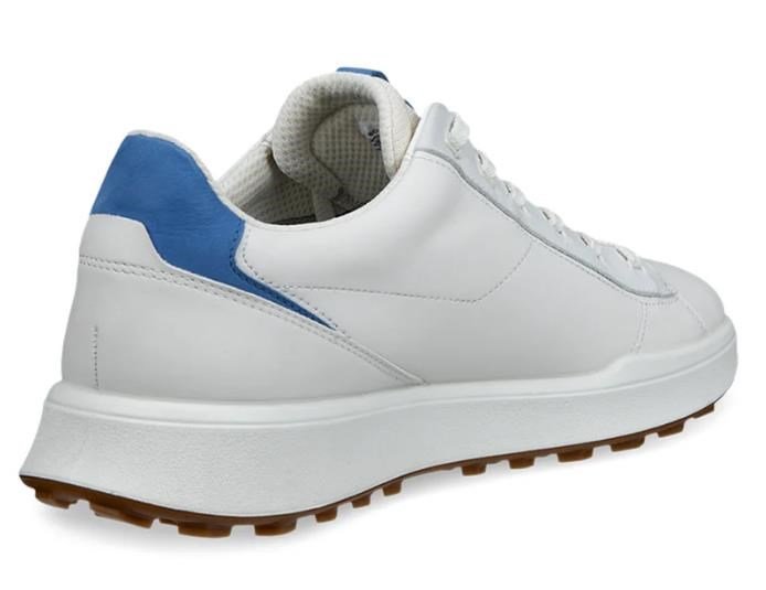 Ecco Street Vibe męskie buty golfowe, biało/niebieski