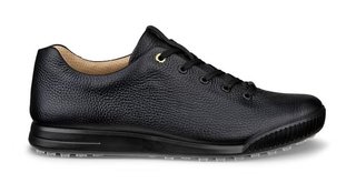 Ecco Golf Street Retro męskie buty golfowe, czarne