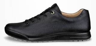 Ecco Golf Street Retro męskie buty golfowe, czarne