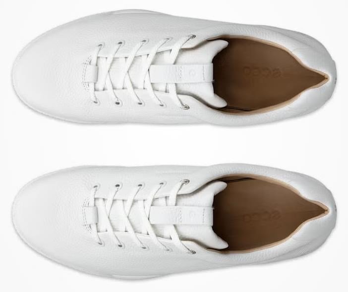Ecco Golf Street Retro męskie buty golfowe, białe