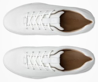 Ecco Golf Street Retro męskie buty golfowe, białe