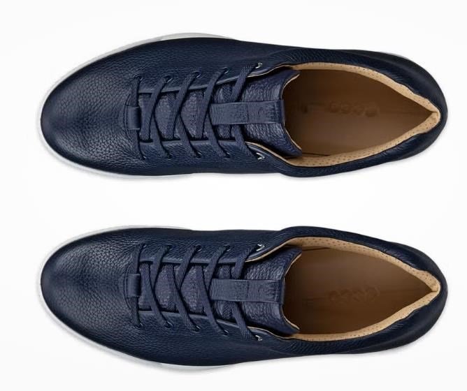 Ecco Golf Street Retro męskie buty golfowe, granatowe