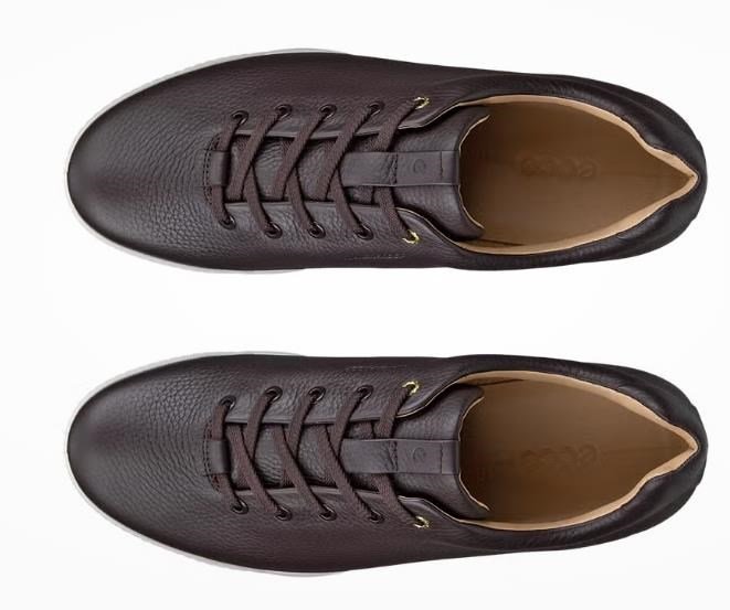 Ecco Golf Street Retro męskie buty golfowe, brązowe