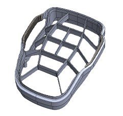 Ping Pioneer 244 cart bag, czarno/beżowy