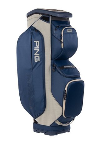 Ping Traverse 244 cart bag, navy/wheater sand
