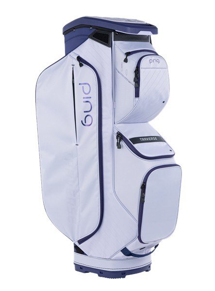 Ping Traverse G Le4 cart bag, lilac/plum