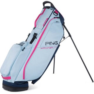 Ping Hoofer Lite 231 stand bag, crystal/navy/malibu rose
