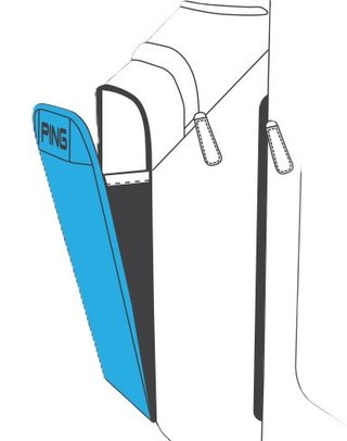 Ping Reserve 254 stand bag, granatowy