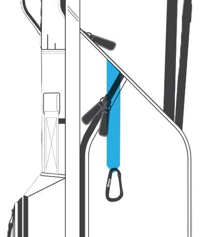 Ping Reserve 254 stand bag, granatowy
