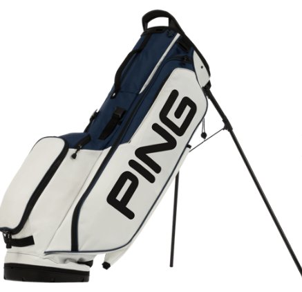 PING Hoofer Lite 231 Club Together stand bag, white/navy