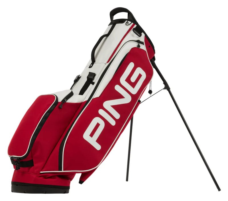 PING HOOFER LITE 231 stand bag, Club Together - Red/White