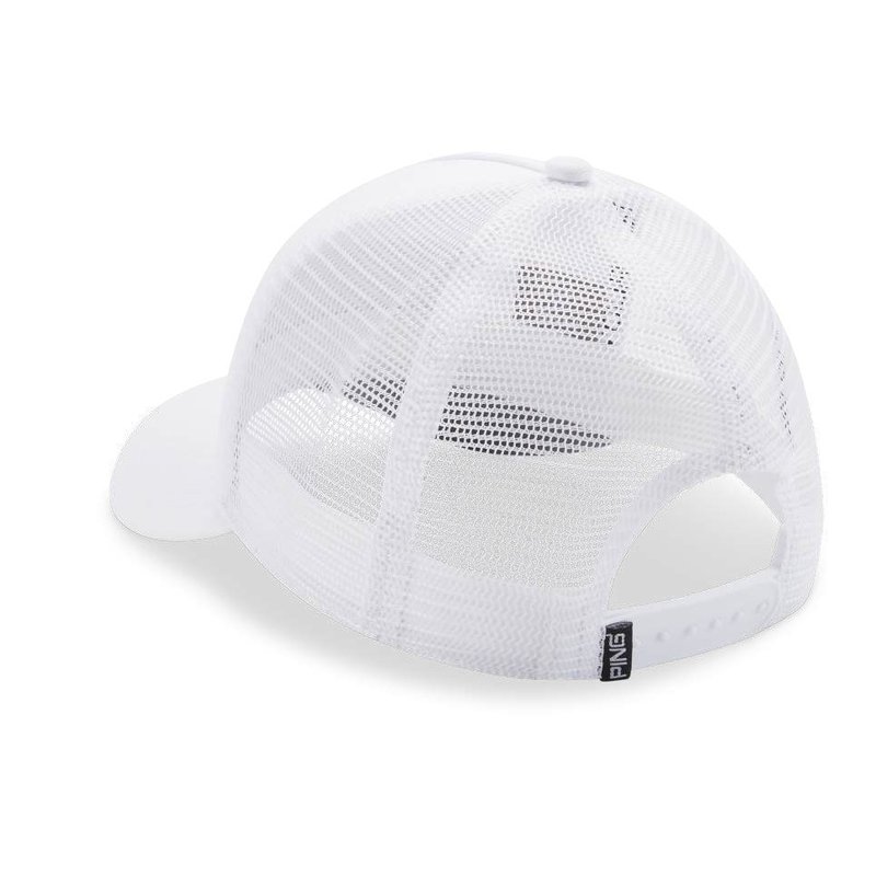 Ping Trucker czapka z daszkiem, biała