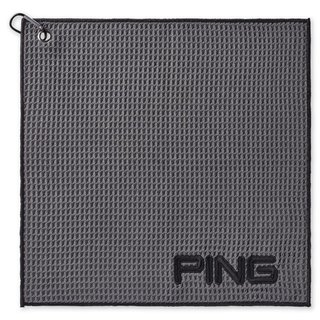 Ping Clip ręcznik golfowy, szary