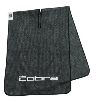 Cobra Snakeskin ręcznik golfowy, black snakeskin