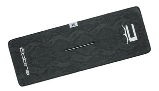 Cobra Snakeskin ręcznik golfowy, black snakeskin