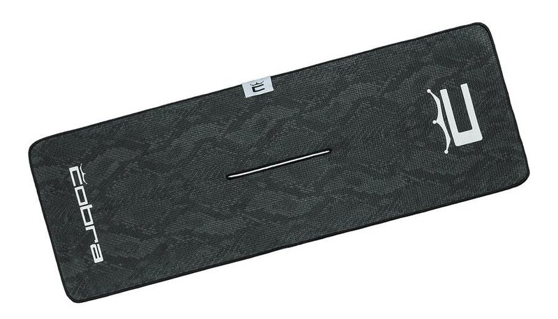 Cobra Snakeskin ręcznik golfowy, black snakeskin