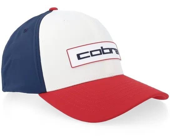 Cobra Tour Tech męska czapka z daszkiem, granatowo/czerwona